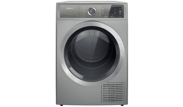 Hotpoint H8D94SBUK 9KG Heat Pump Tumble Dryer - Silver