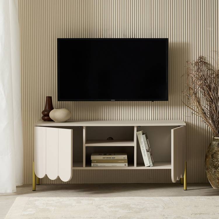 Habitat Fala 2 Door TV Unit - Natural 0