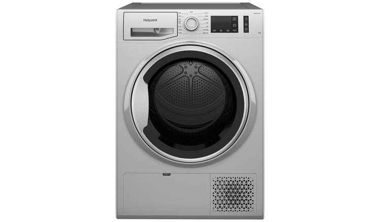 Hotpoint NTM1192SSKUK 9KG Heat Pump Tumble Dryer - Silver