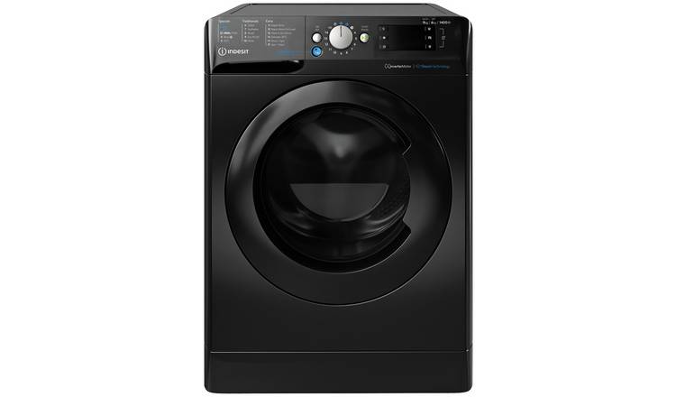 Indesit BDE96436KVUK 9/6KG 1400 Spin Washer Dryer - Black