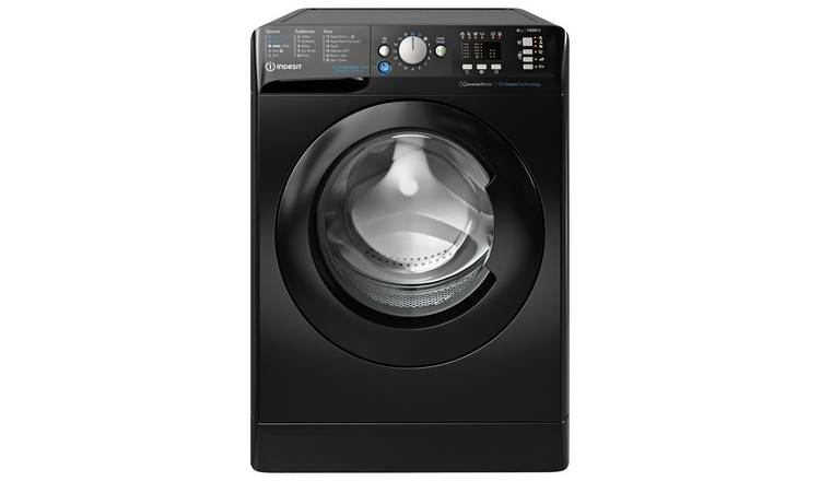 Indesit BWA 81496X KV UK 8KG Washing Machine - Black