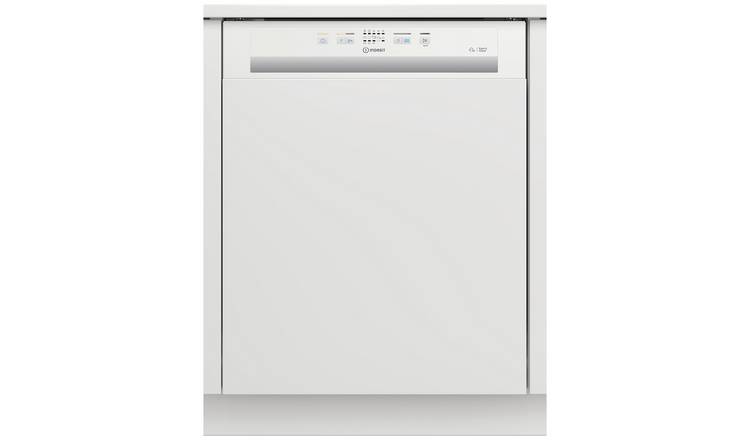 Indesit I3B L626 UK Built-in Full Size Dishwasher - White