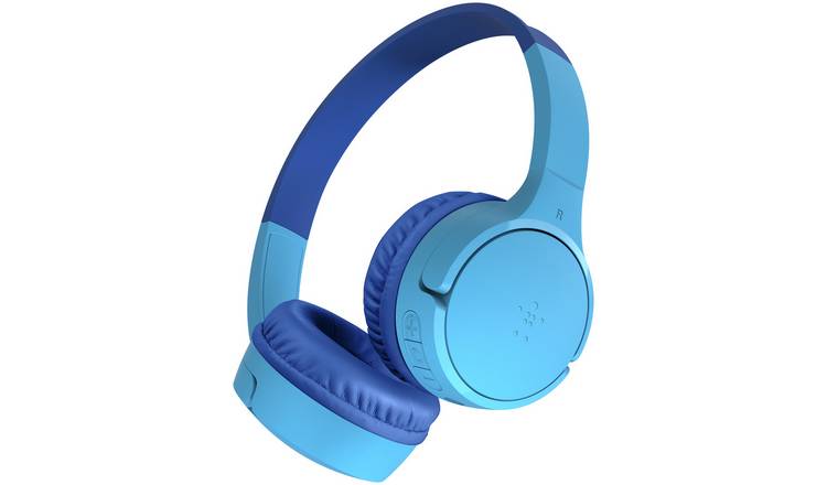 Belkin SoundForm Mini Kids Wireless Headphones On-Ear  Blue 