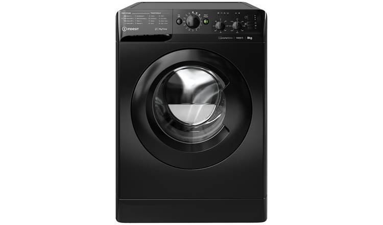 Indesit MTWC81495BKUK 8KG 1400 Spin Washing Machine - Black