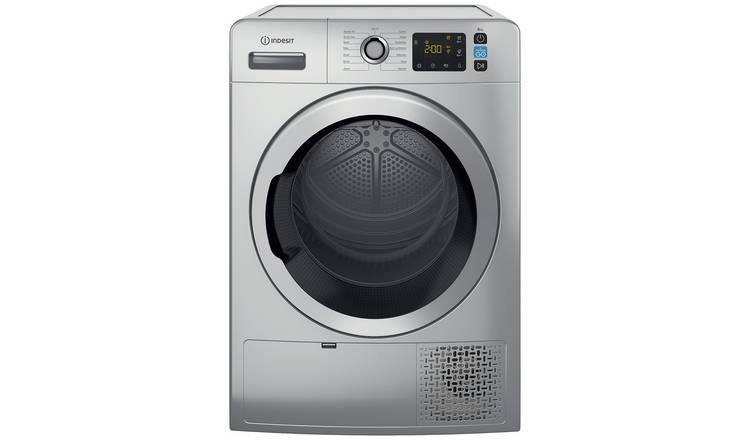 Indesit YTM1182SSXUK 8KG Heat Pump Tumble Dryer - Silver