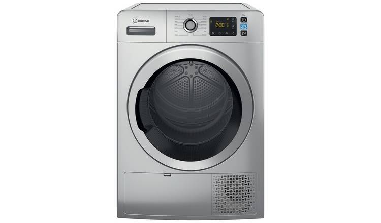 Indesit YTM1192SSXUK 9KG Heat Pump Tumble Dryer - Silver