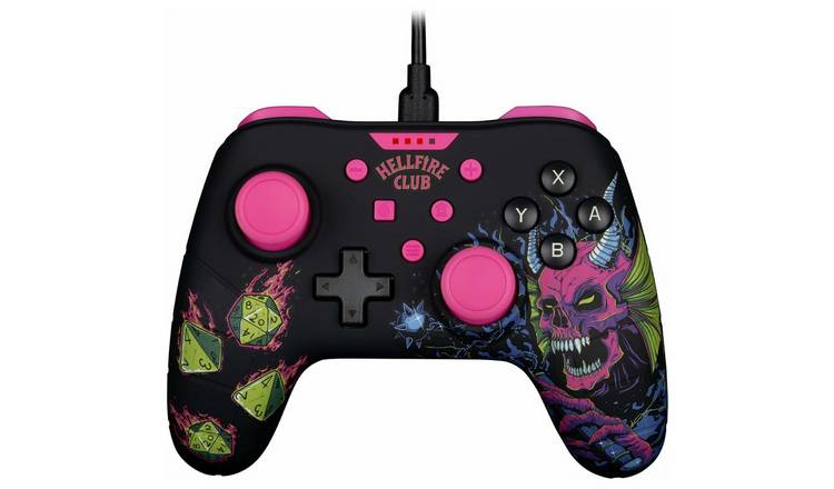 Konix Stranger Things HellFire Club Switch Wired Controller