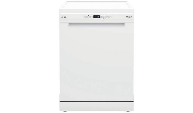 Whirlpool W7F HP33 UK Slimline Dishwasher - White