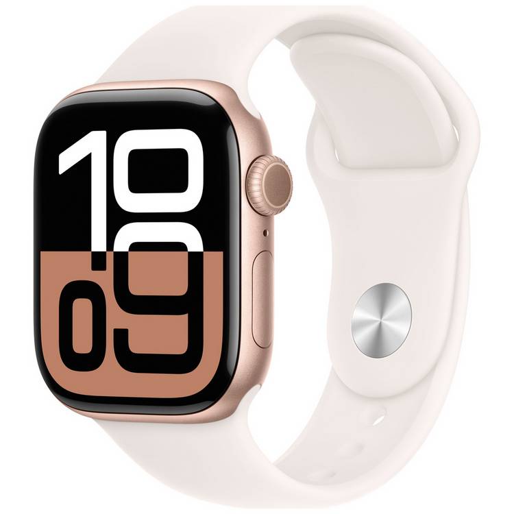 Apple Watch Series 10 GPS 42mm Rose Gold Light Blush - S/M 0