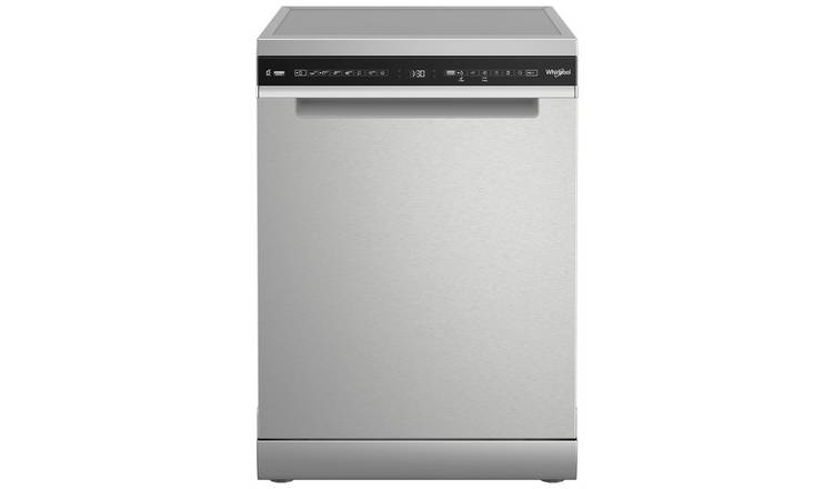 Whirlpool W7F HS51 X UK Full size Dishwasher-Stainless Steel