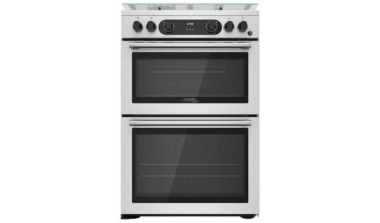 Hotpoint CD67G0CCX 60cm Double Oven Gas Cooker 