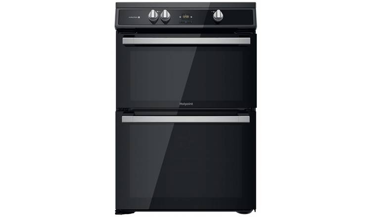 Hotpoint HDT67I9HM2C/UK 60cm Double Electric Cooker - Black