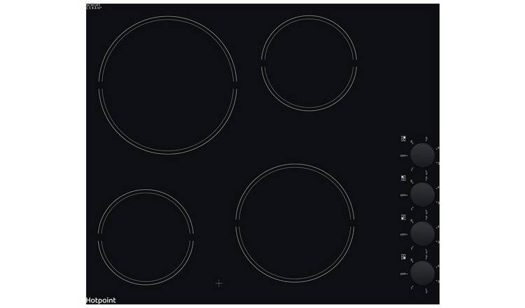 Hotpoint HR620RH Electric Ceramic Hob - Black