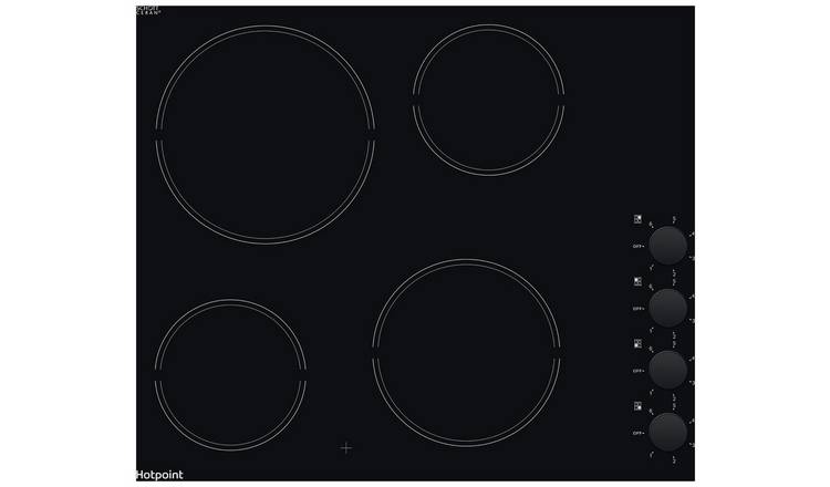 Hotpoint HR620RH Electric Ceramic Hob - Black