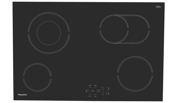 Hotpoint HR724BHEW Electric Ceramic Hob - Black