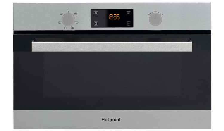 Hotpoint MD 344 IX H Built-In Microwave - Silver