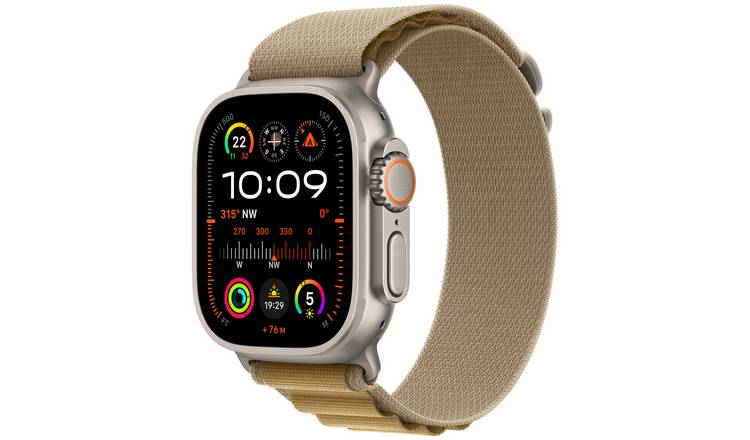 Apple Watch Ultra 2 2024 49mm Natural Tan Alpine Loop Medium