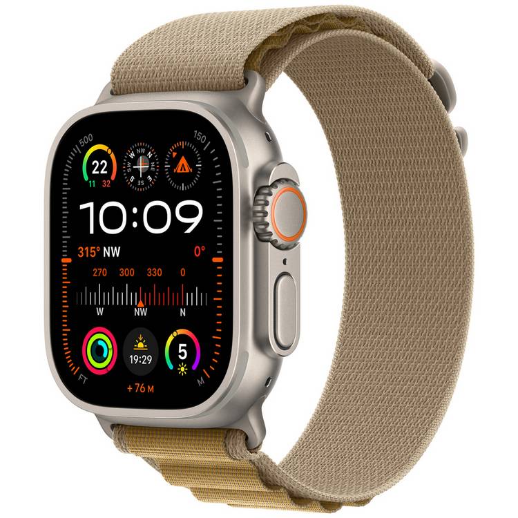 Apple Watch Ultra 2 2024 49mm Natural Tan Alpine Loop Medium 0