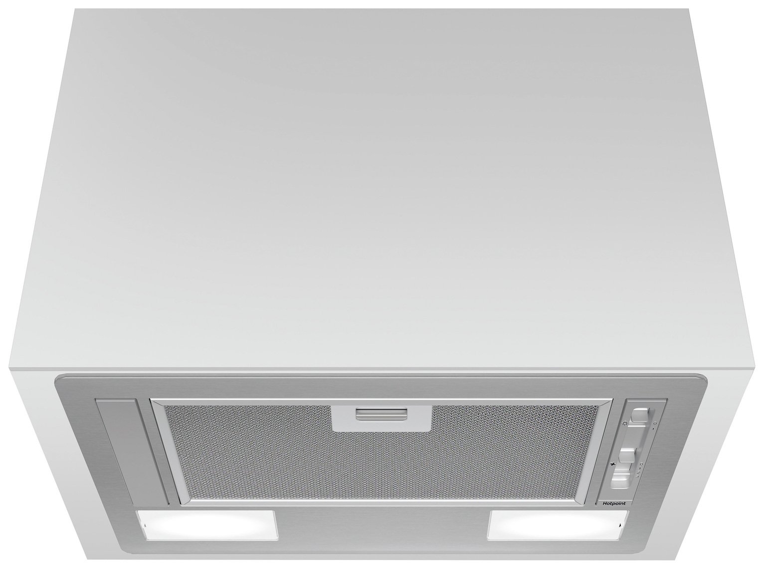 Hotpoint PCT 64 F L SS 53.40cm Cooker Hood- Stainless Steel