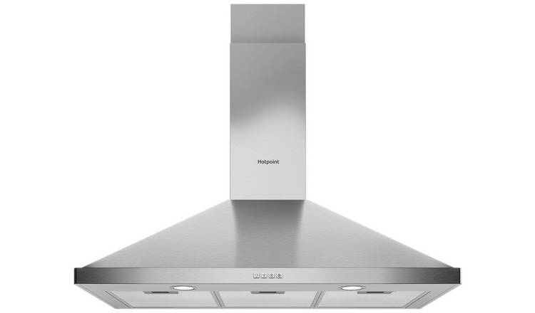 Hotpoint PHPN9.5FLMX/1 Chimney Cooker Hood - Stainless Steel