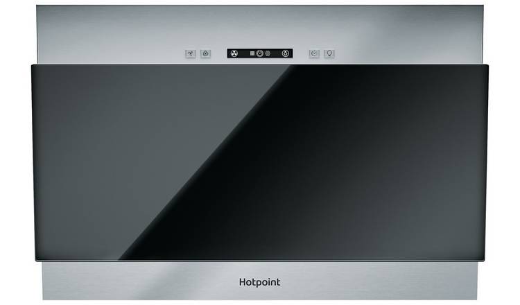 Hotpoint PHVP 6.4F AL K/1 Cooker Hood - Black