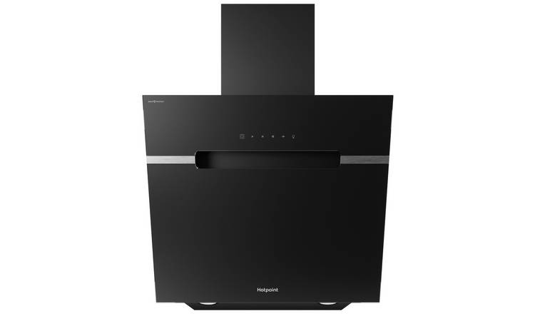 Hotpoint PHVS 61F LT DP K Chimney Cooker Hood - Black