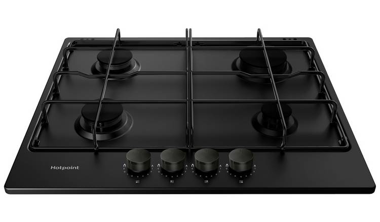 Hotpoint PPH 60P F NB Gas Hob - Black