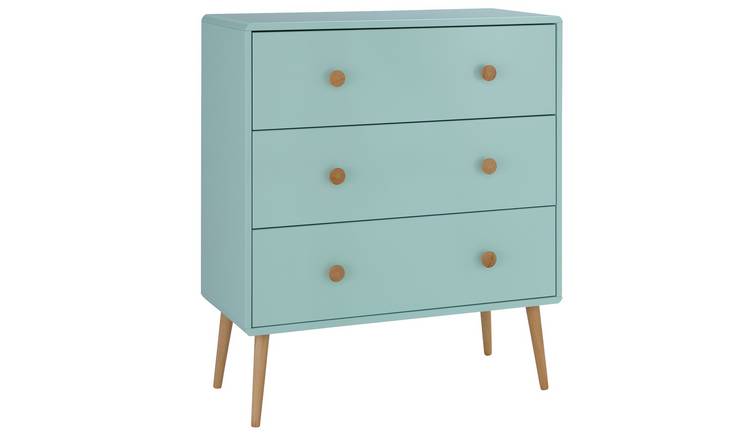 Buy Argos Home Bodie 3 Drawer Chest Blue Kids Chest Of