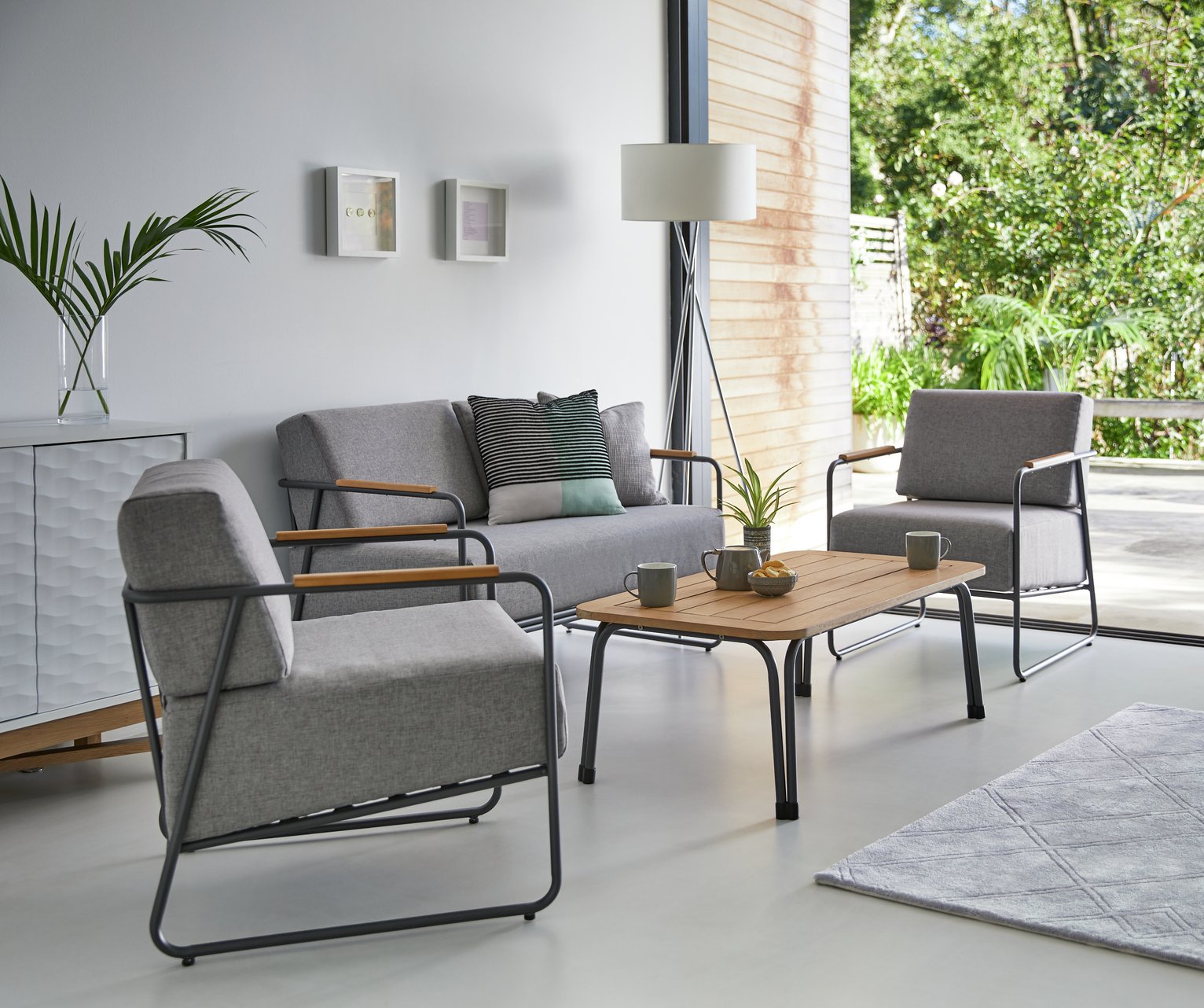 Argos Home Trenton 4 Seater Sofa Set Reviews Updated September 2024