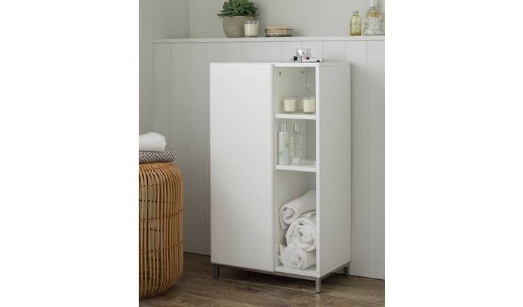 Argos Home Gloss Double Unit - White