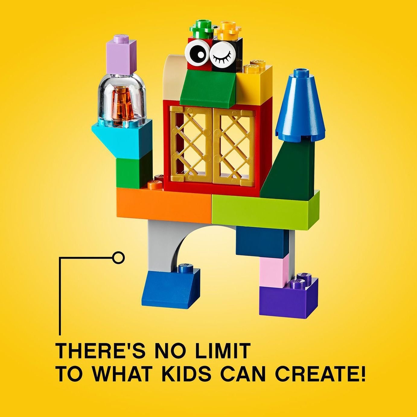 Buy LEGO Classic Large Creative Brick Storage Box Set 10698 | LEGO