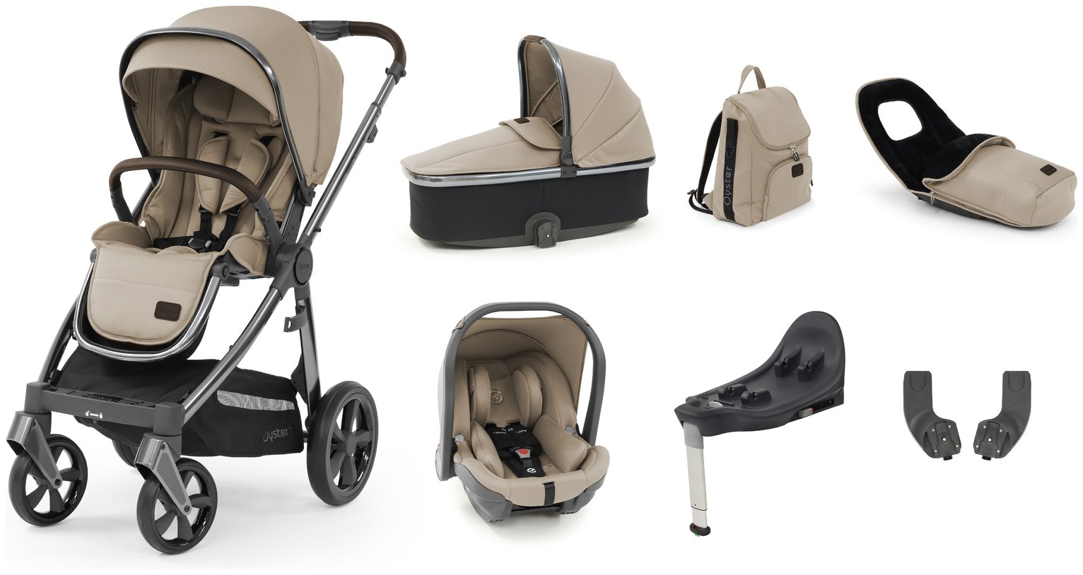 Oyster 3 Luxury Travel System - Butterscotch