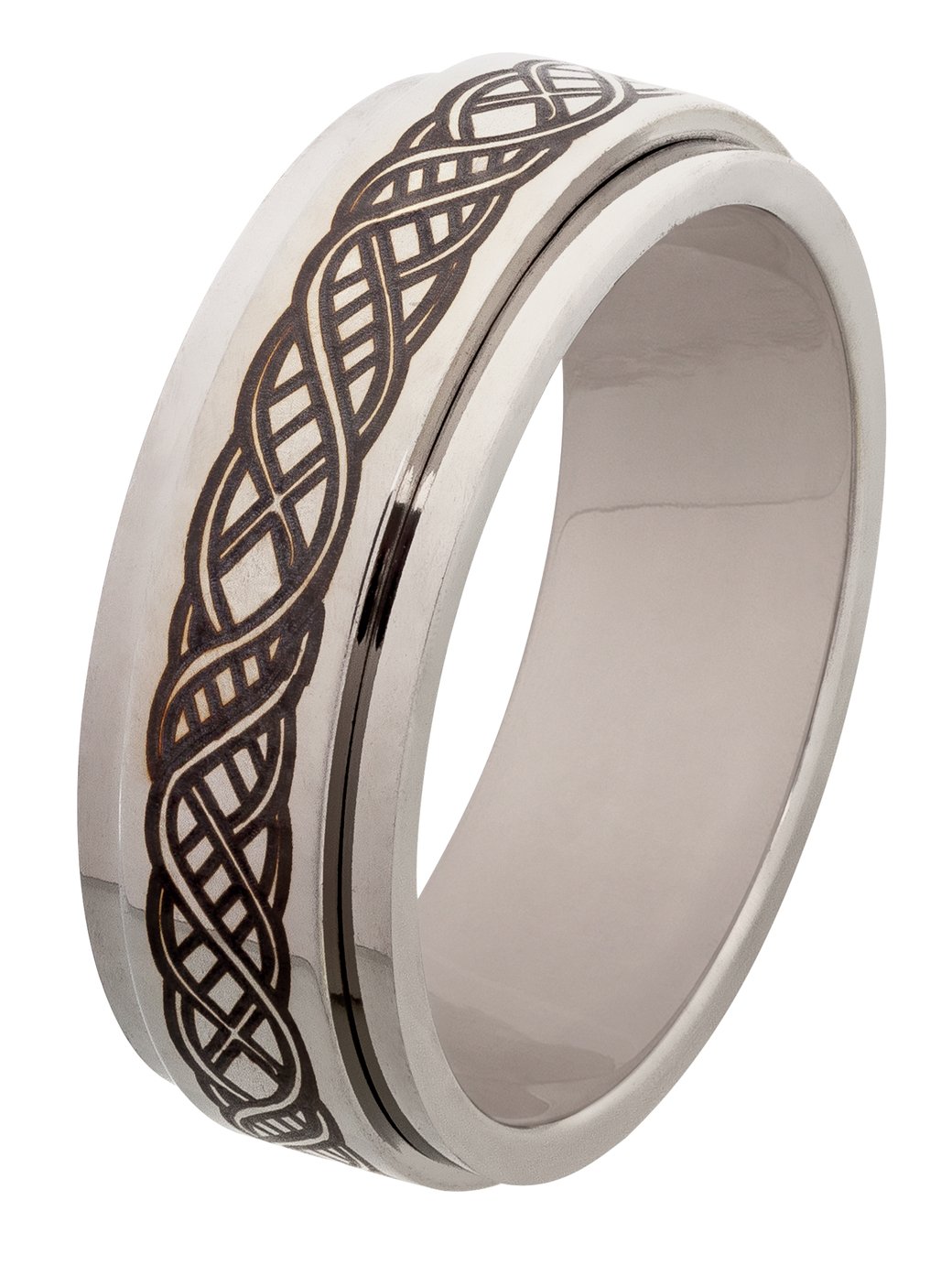 Revere Mens Stainless Steel Celtic Spinning Ring Review