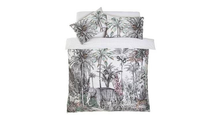 Buy Argos Home Vintage Jungle Bedding Set Double Duvet Cover