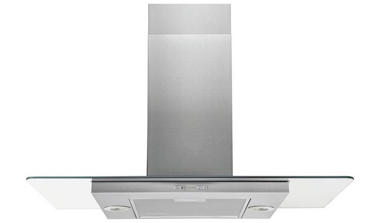 Hotpoint UIF 9.3F LB X Island Cooker Hood - Stainless Steel