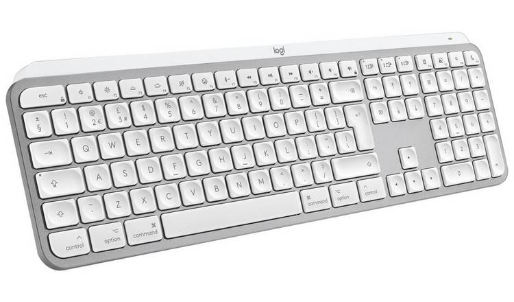 Logitech MX Keys S Mac Wireless Keyboard - Grey