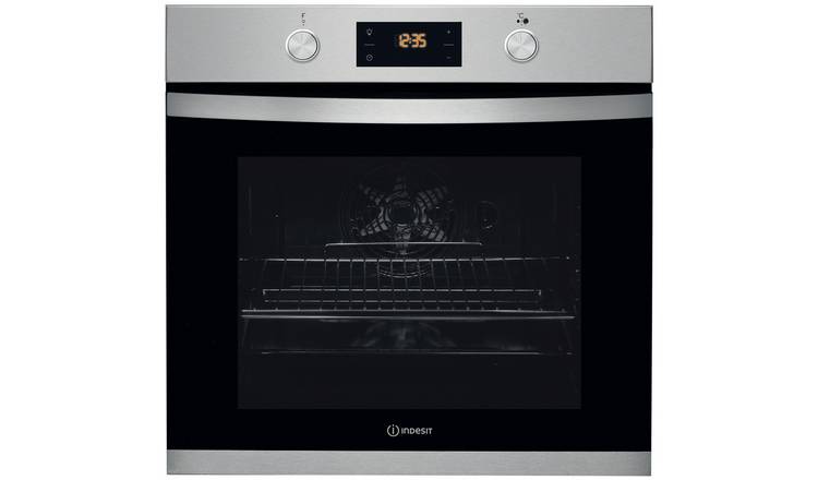 Indesit KFW3841JHIXUK Built-In Single Oven - Stainless Steel