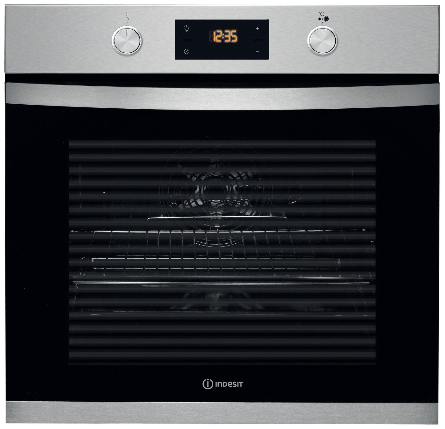 Indesit KFW3841JHIXUK Built-In Single Oven - Stainless Steel