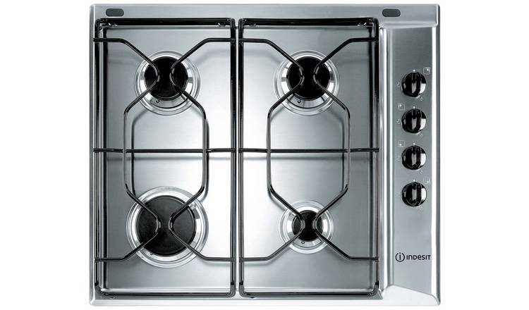 Indesit PAA642IX/IWE1 Gas Hob - Stainless Steel