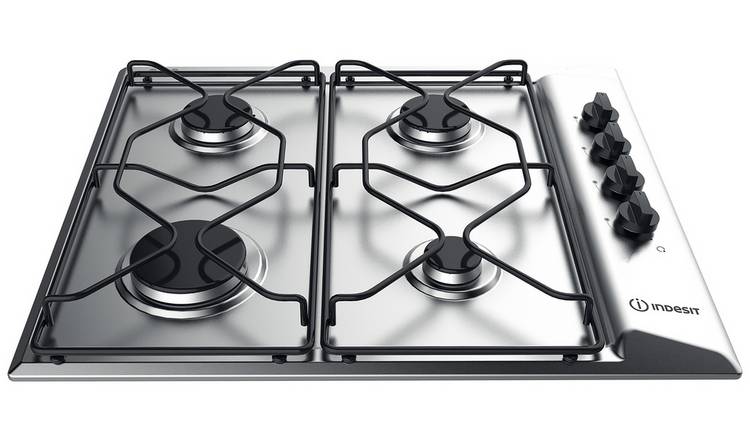 Indesit PAA642IX/IWE1 Gas Hob - Stainless Steel