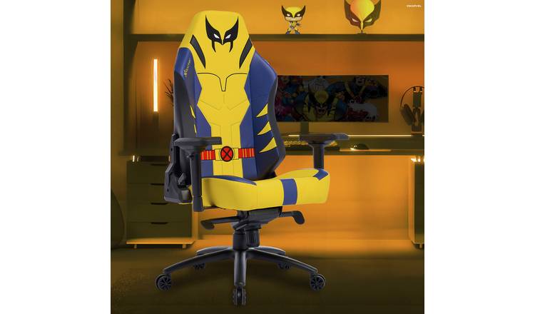 X Rocker Onyx Gaming Chair - Marvel Wolverine