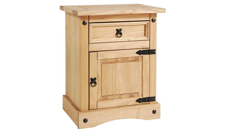 Argos bedside cabinets pine discount