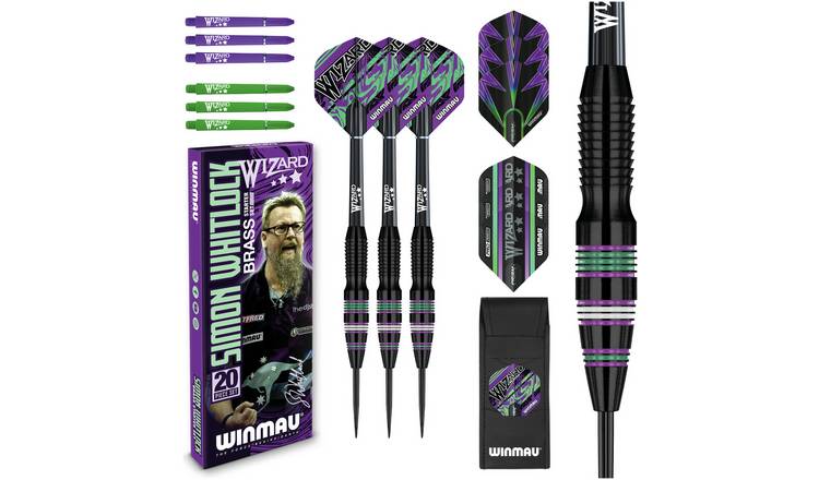 Winmau Simon Whitlock 24g Brass 22 Piece Darts Set