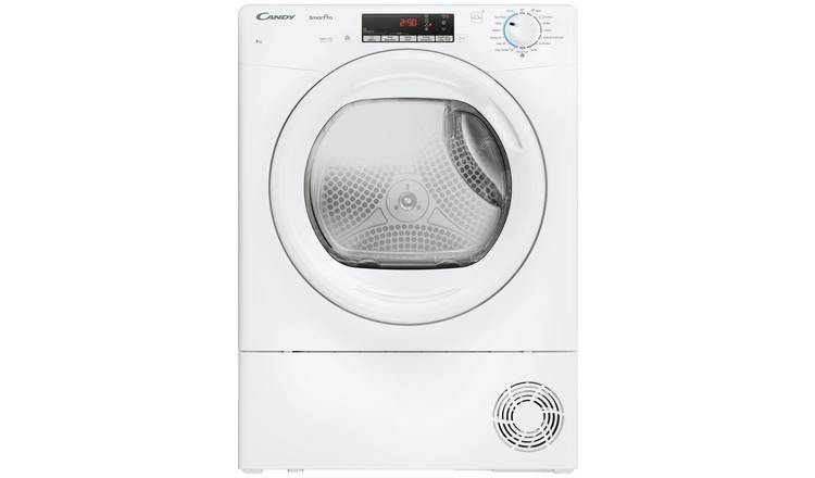 Candy CRO E9TG80 9KG Condenser Tumble Dryer - White