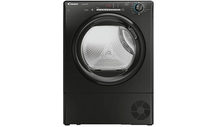 Candy CROE 9TBGB80 9KG Condenser Tumble Dryer - Black