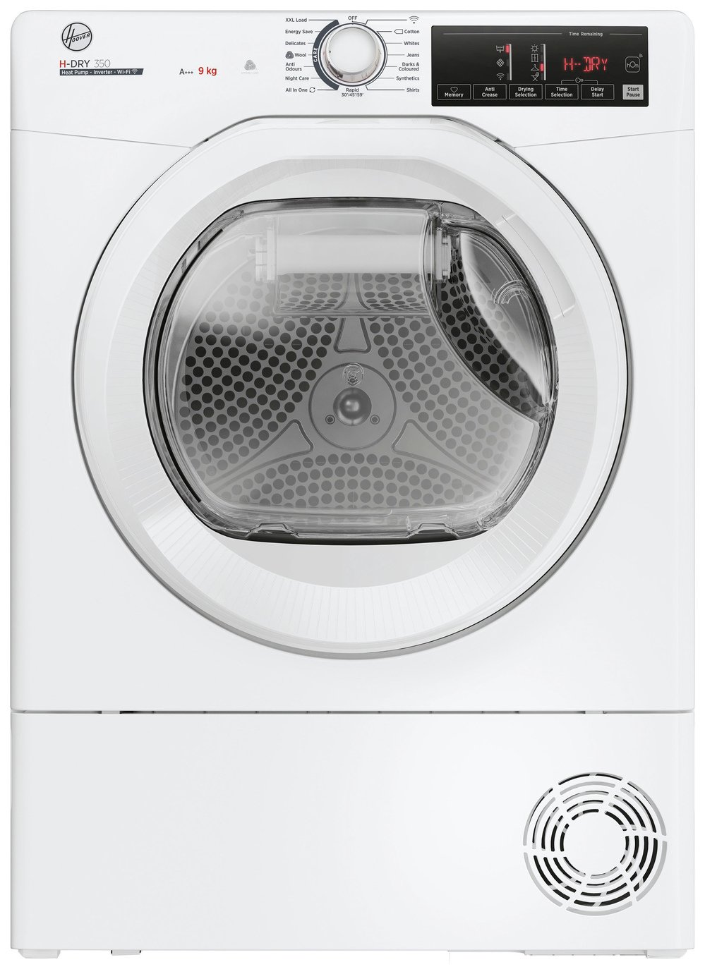 Hoover HRE H9A3TE80N 9KG Heat Pump Tumble Dryer - White