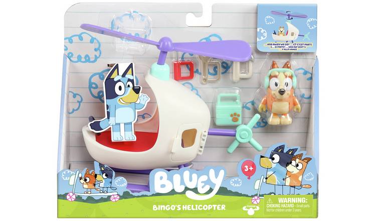 Buy Bluey S9 Vehicle And Helicopter Figure | Playsets and figures | Argos
