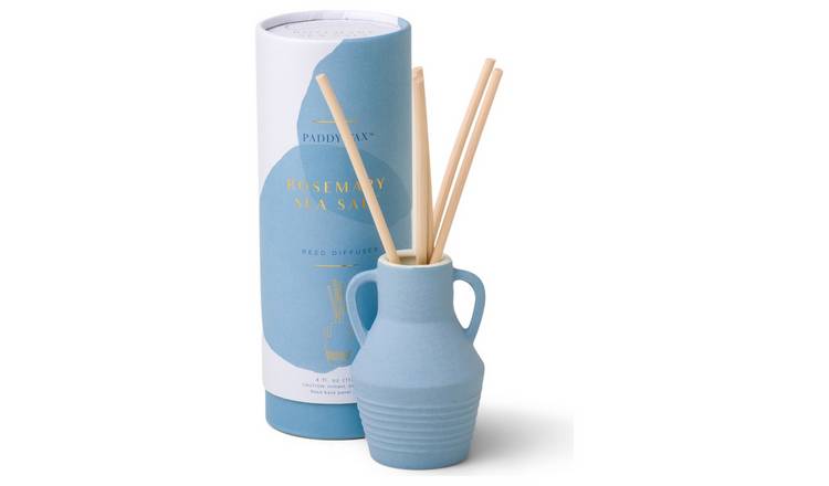 Paddywax Santorini Reed Diffuser - Rosemary Sea Salt