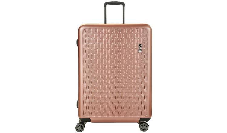 Rose gold suitcase argos hot sale