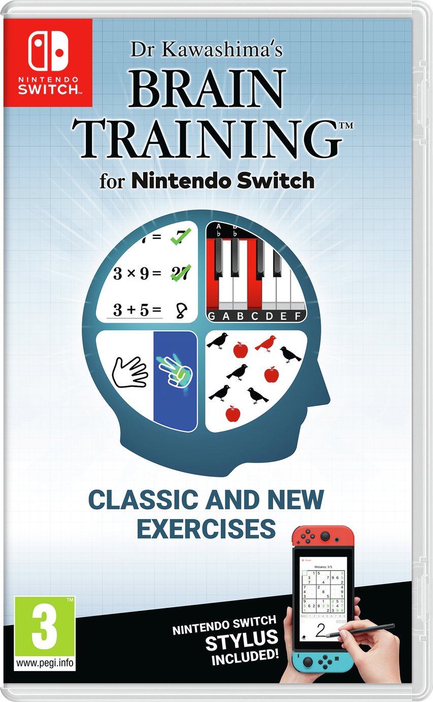 Dr Kawashima's Brain Training Nintendo Switch Game Review